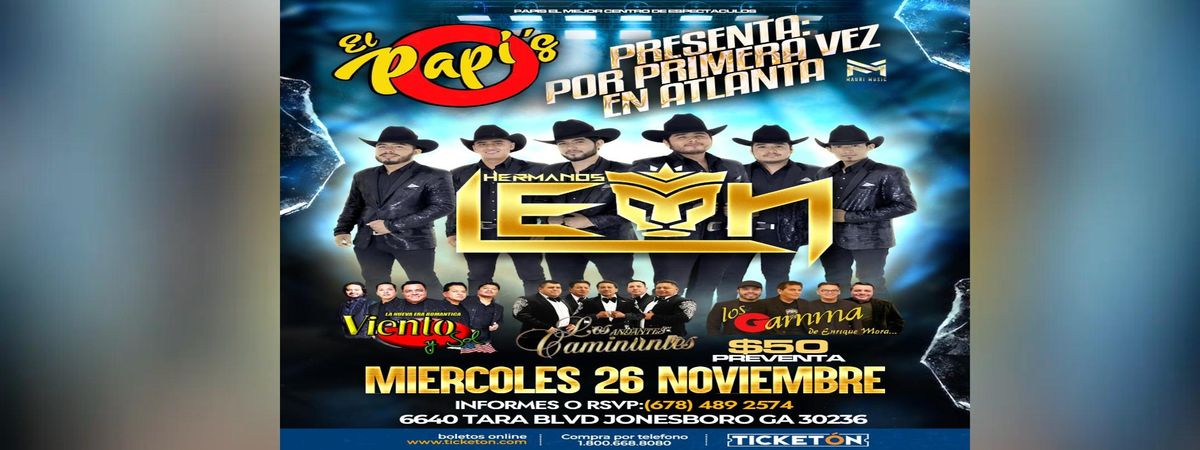 HERMANOS LEON, LA NUEVA ERA ROMANTICA VIENTO Y SOL & MAS