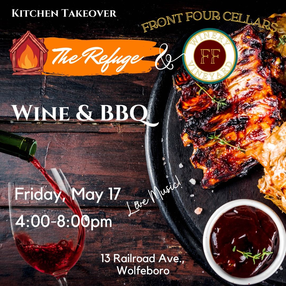 The Refuge BBQ Kitchen Takeover with Front Four Cellars