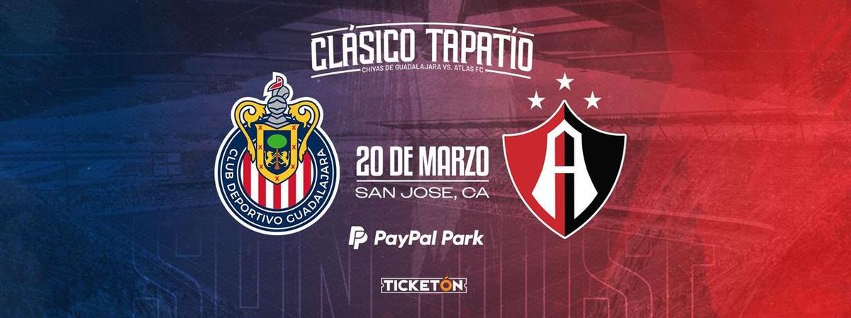 CHIVAS DE GUADALAJARA VS ATLAS FC 