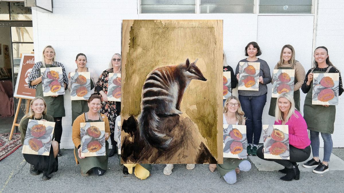 Aussie Mammal Painting Workshop (Numbat) - Eleisha Pirouet