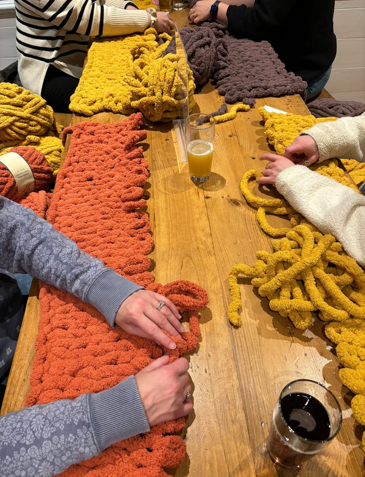 Dorchester Brewing Co.- Chunky Knit Blanket Party 101