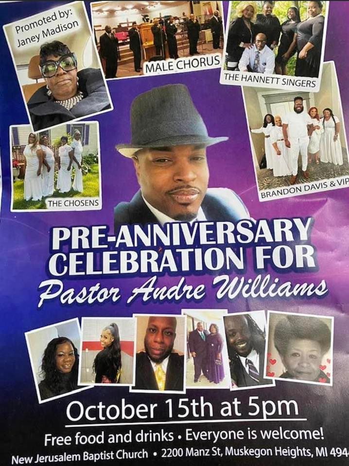 Pre-Anniversary Celebration for Pastor A. L. Williams