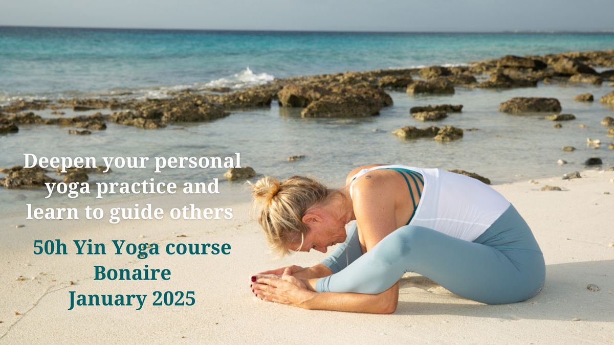 50h Yin Yoga course on Bonaire