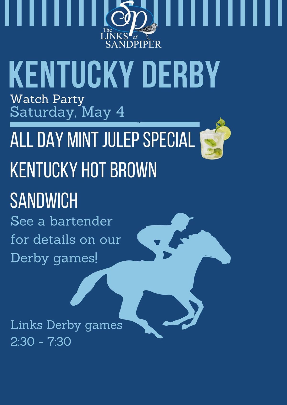 Kentucky Derby watch party