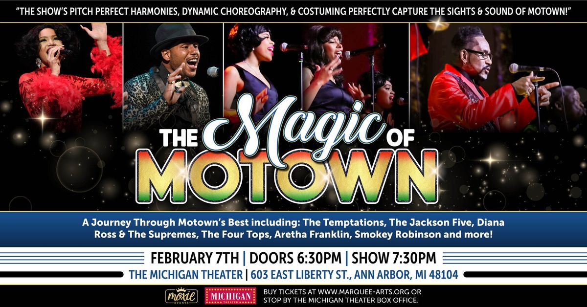 The Magic of Motown - Ann Arbor, MI