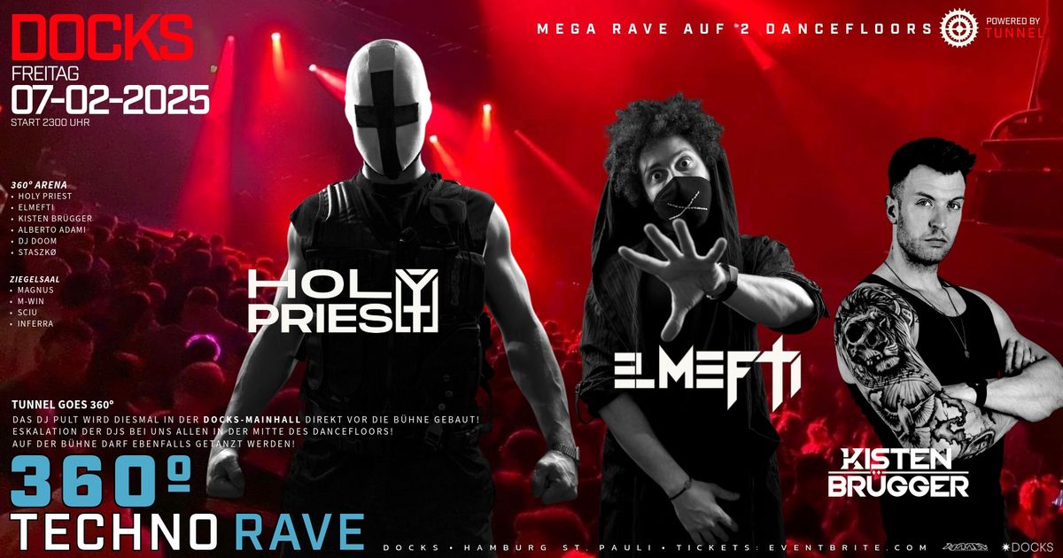 HOLY PRIEST * * * * * 360\u00ba HARD TECHNO RAVE