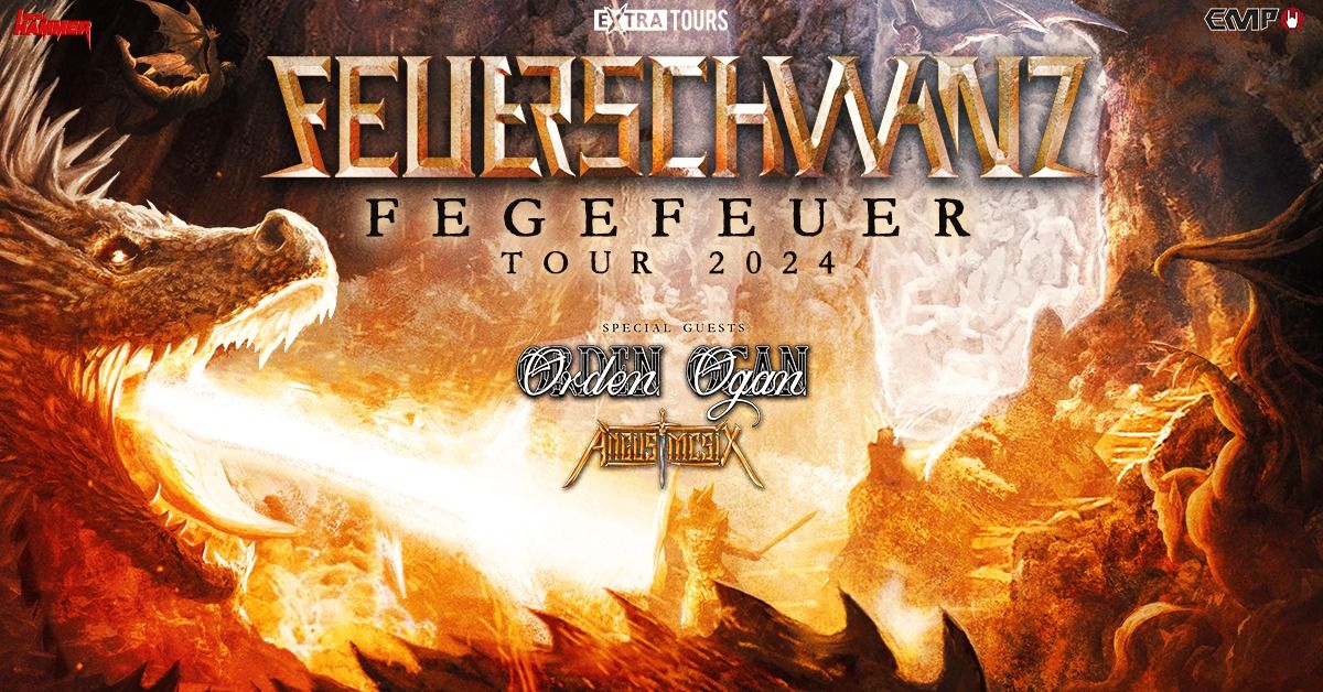 FEUERSCHWANZ & ORDEN OGAN & ANGUS MCSIX | Wien - Arena | Fegefeuer Tour 2024