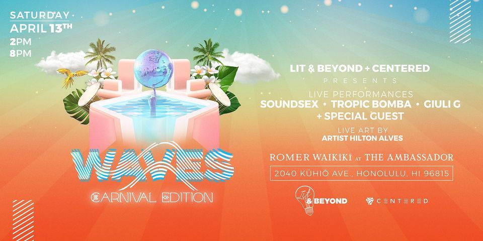 WAVES Pool Party - Carnival Edition