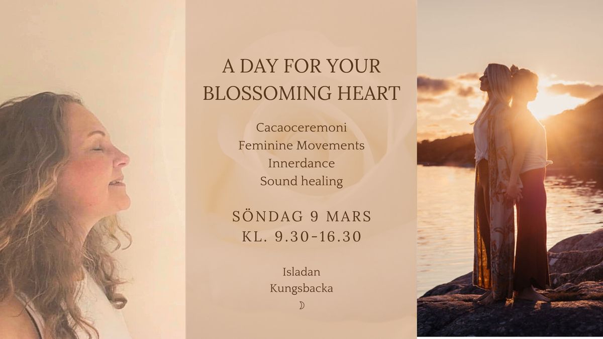 \u263d A DAY FOR YOUR BLOSSOMING HEART \u263d S\u00f6ndag 9 mars