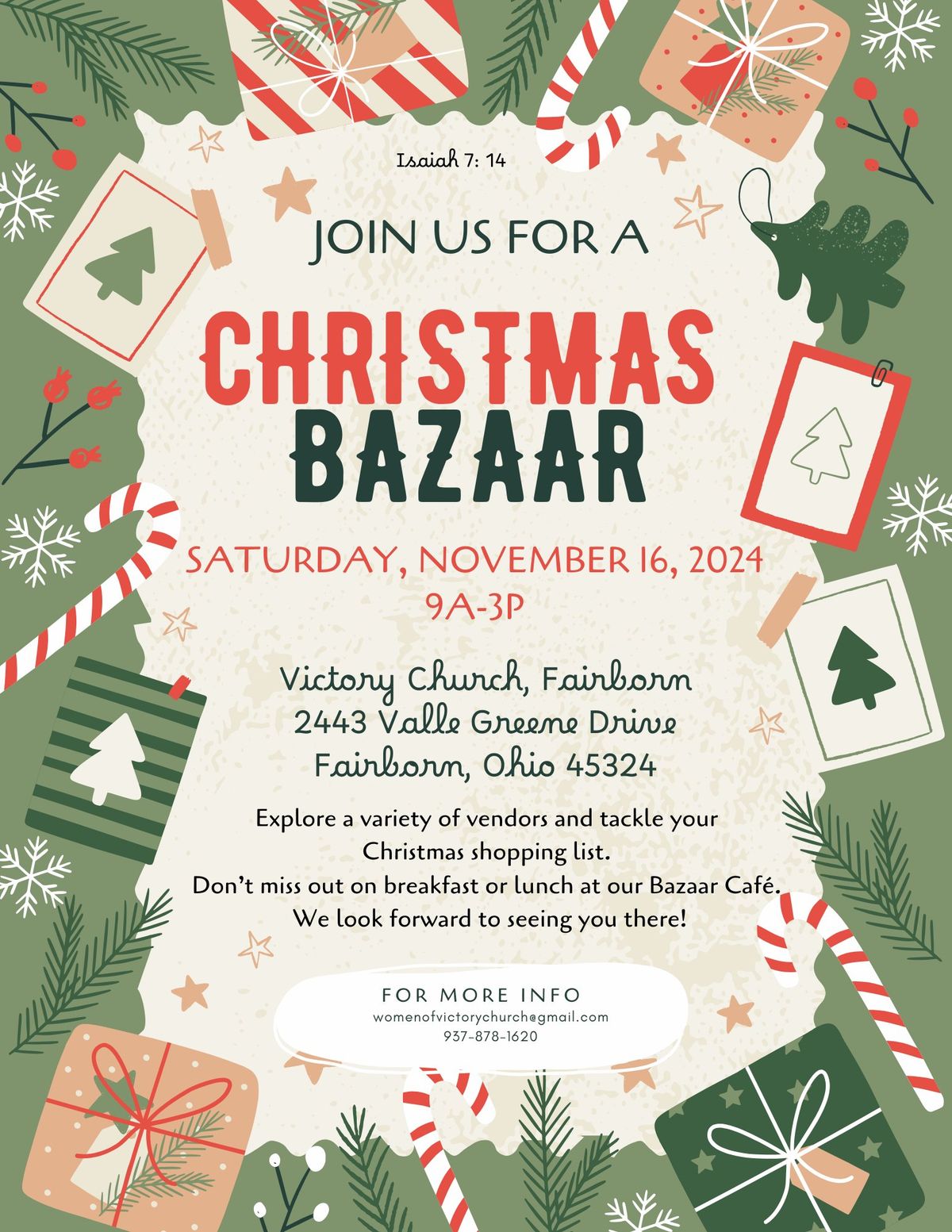 Annual Christmas Bazaar