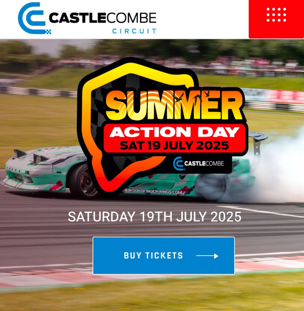 Summer action day - castle Combe 