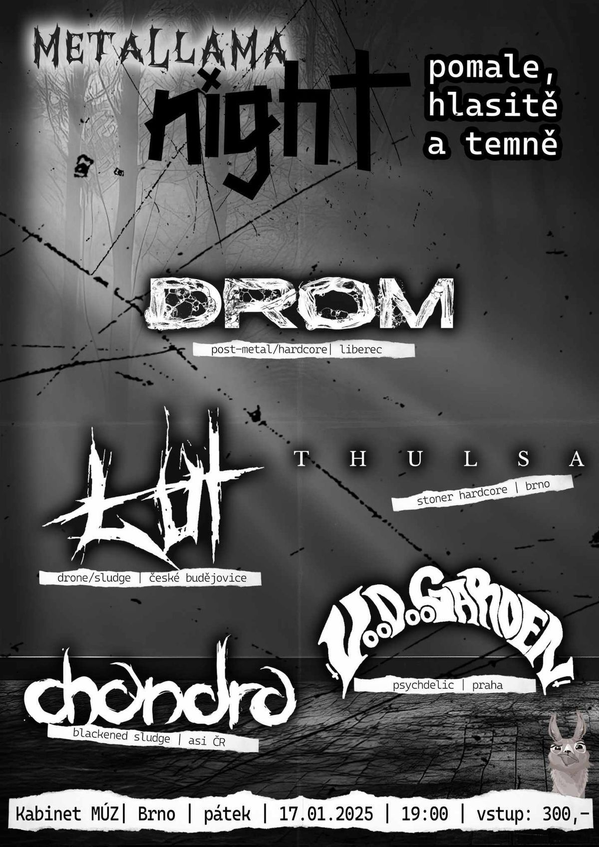 Metallama night vol. 2 - pomale, hlasit\u011b a temn\u011b