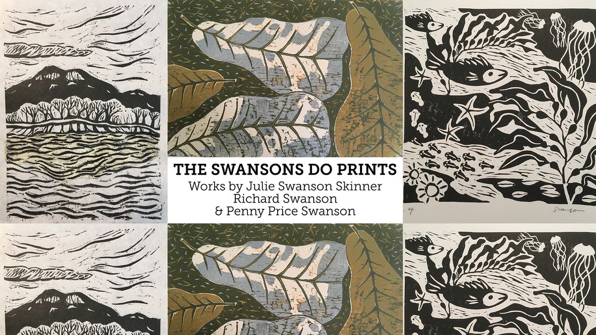 Gallery Opening: The Swansons Do Prints