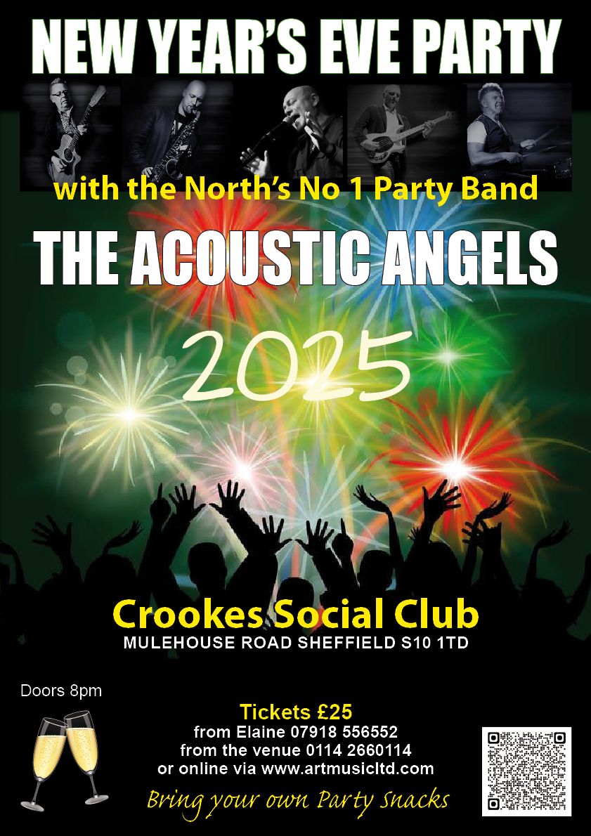 Acoustic Angels New Year's Eve Party - Motown Soul & Timeless Tunes