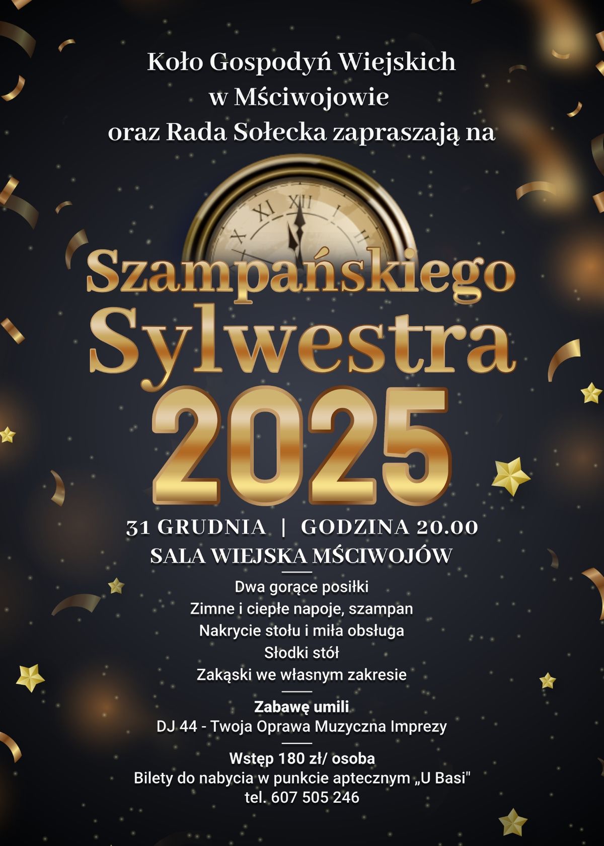 SYLWESTER 2025 M\u015aCIWOJ\u00d3W