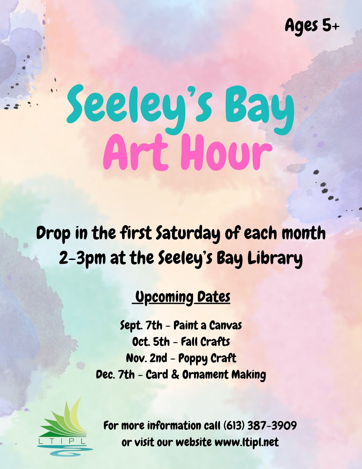 Seeley's Bay Library Art Hour