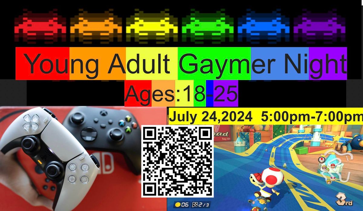 Young Adult Gaymer Night