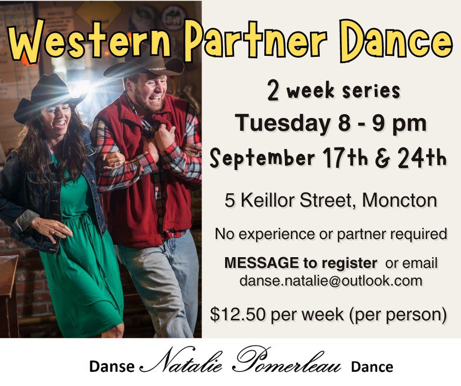 WEEK 2 - WESTERN PARTNER DANCE!