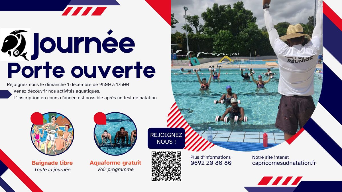 Journ\u00e9e Portes Ouvertes - Capricorne Sud Natation