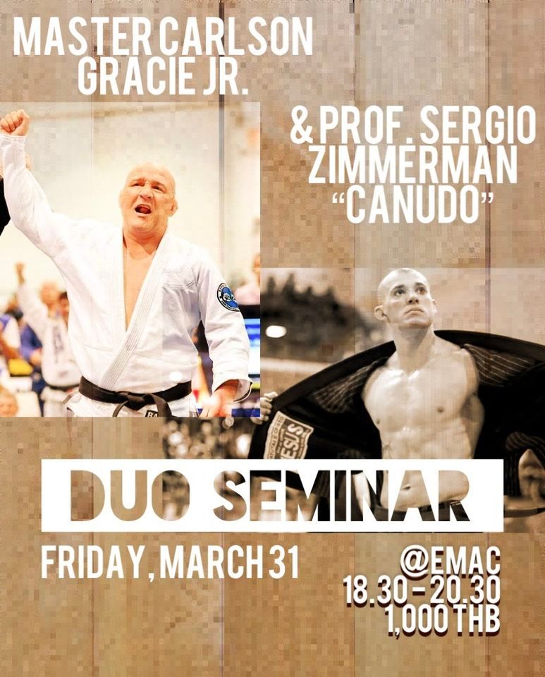 Master Carson Gracie Jr. & Prof. Sergio Zimmerman Duo Seminar