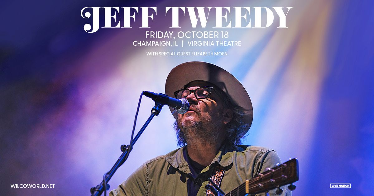 JEFF TWEEDY live at the Virginia Theatre, Champaign!