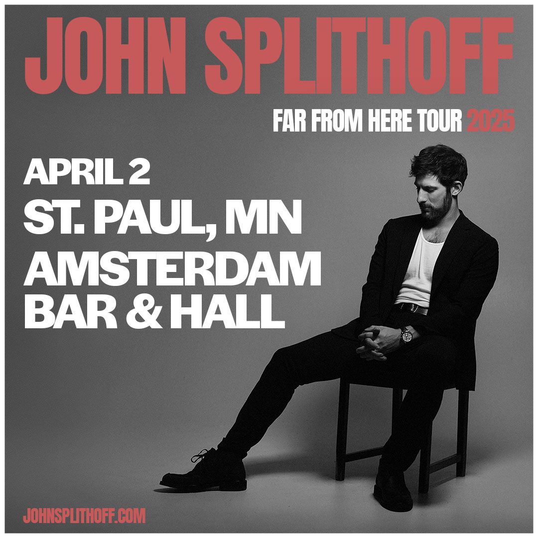 John Splithoff at Amsterdam Bar and Hall