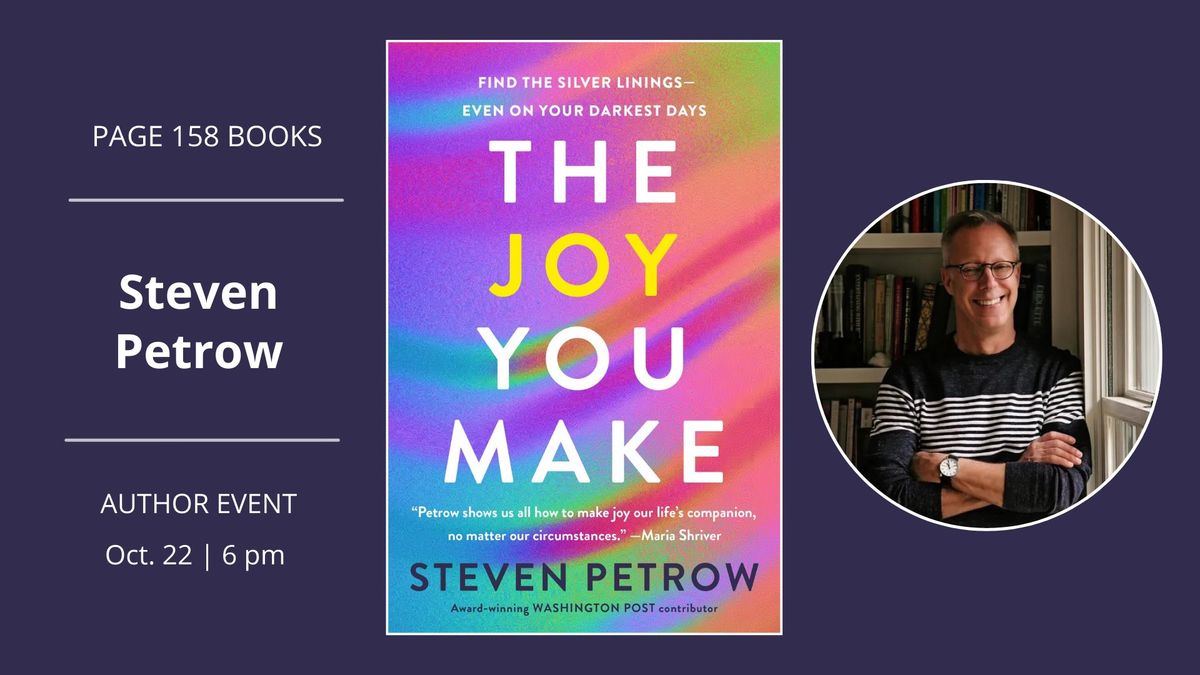 Author Event: Steven Petrow