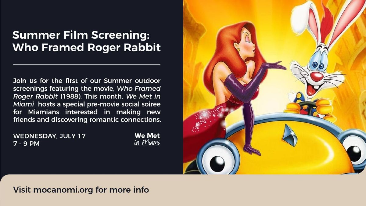 Summer Film Screening: Who Framed Roger Rabbit