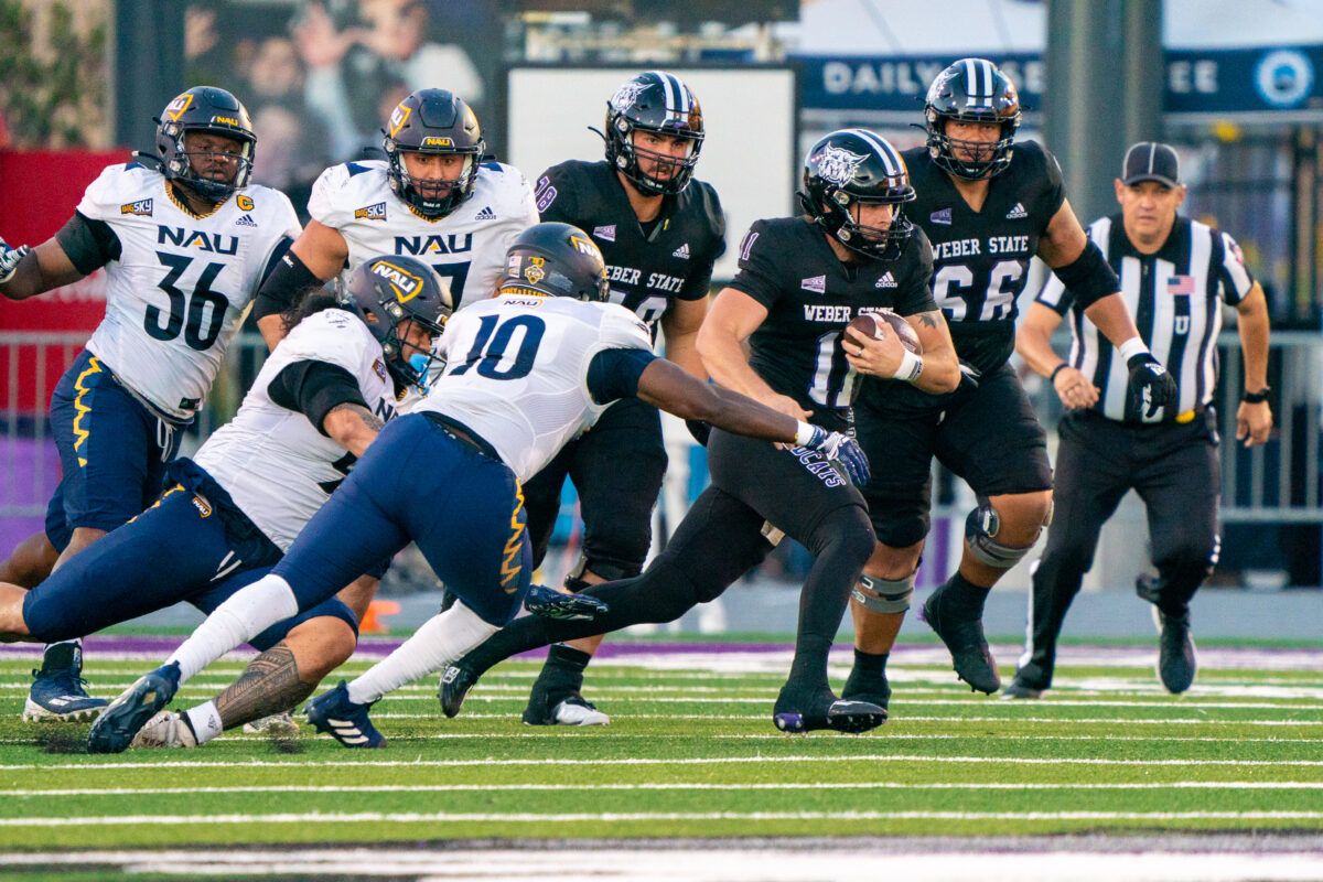 Weber State Wildcats at Northern Arizona Lumberjacks Football