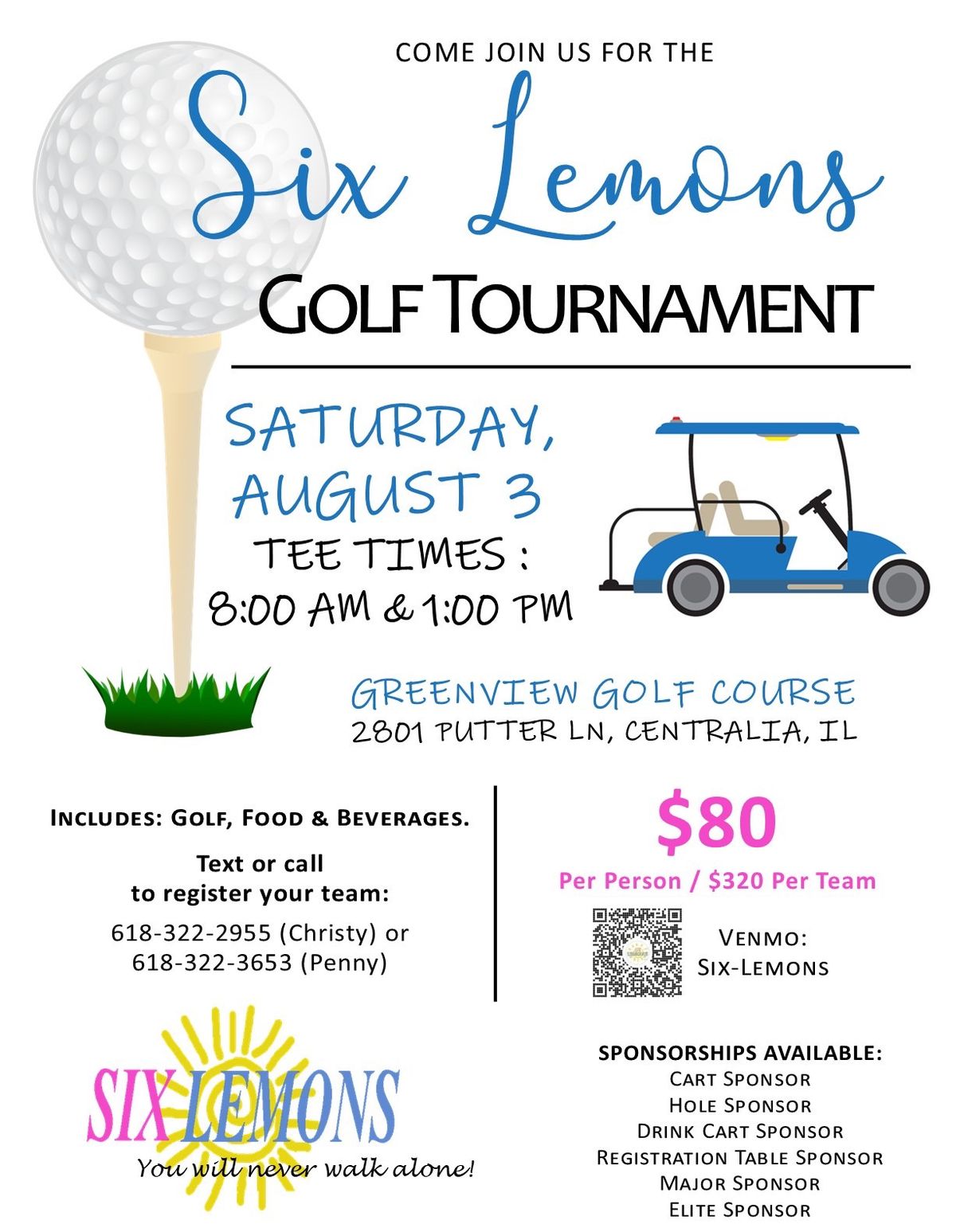 Six Lemons Golf Tournament 