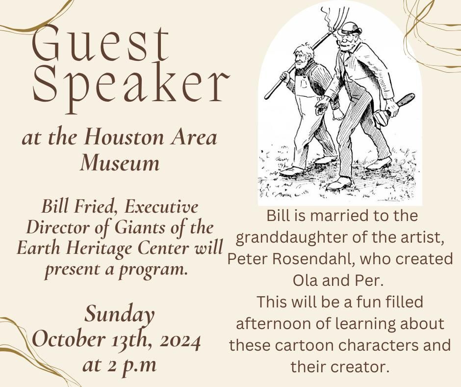 HAM Presents: Guest Speaker Bill Fried