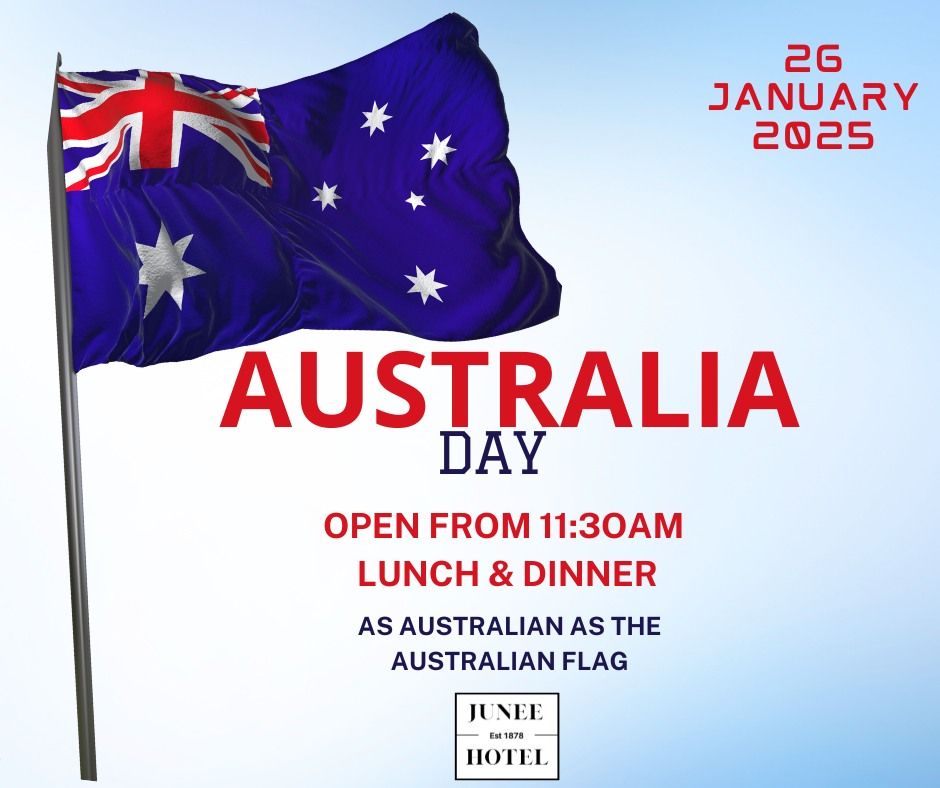 Australia Day at the Junee Hotel 