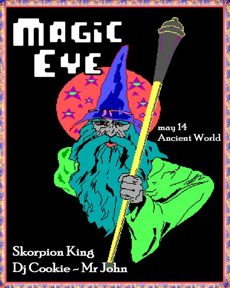 MAGIC EYE: Skorpion King, Mr John, and DJ Cookie