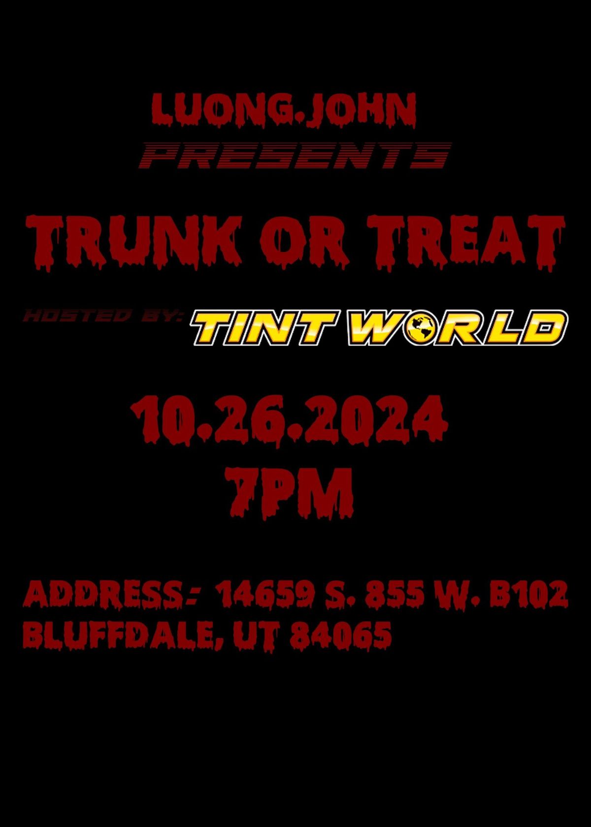 Luong.John 3rd annual Trunk or Treat