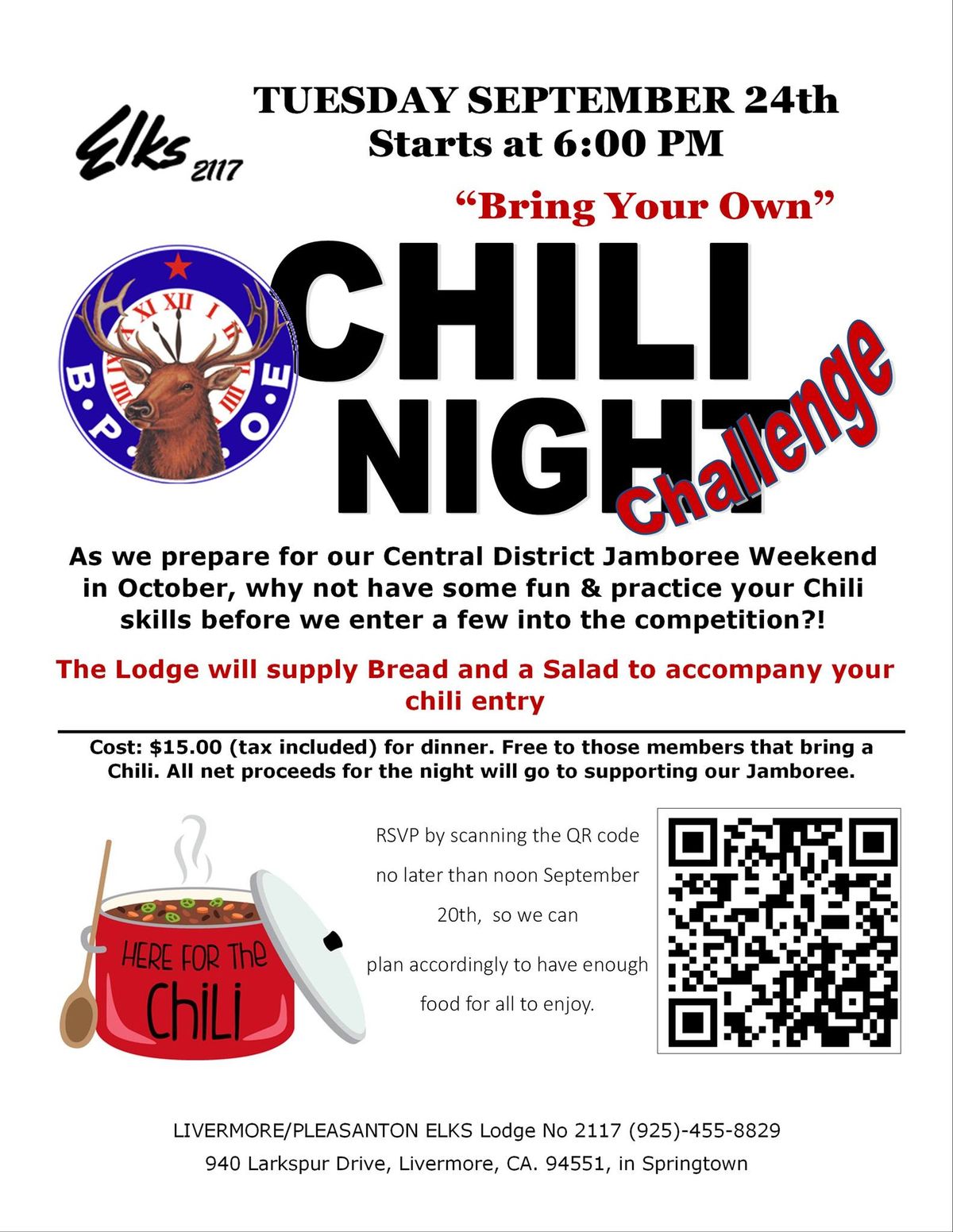 Chili Night Challenge