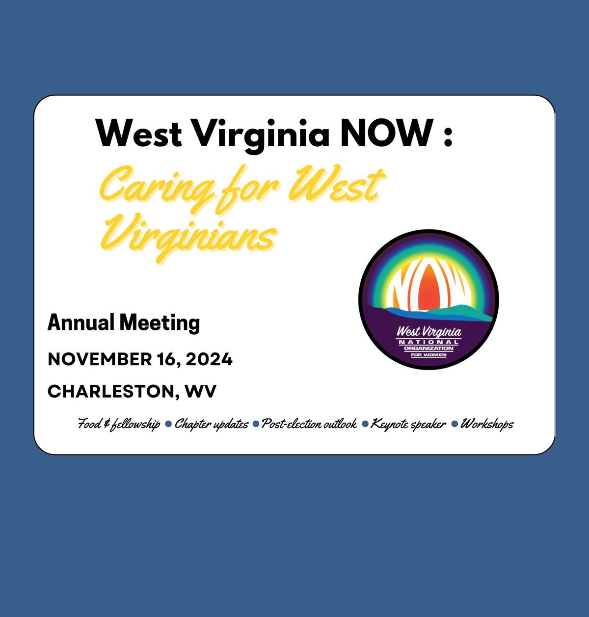 WVNOW Annual Meeting