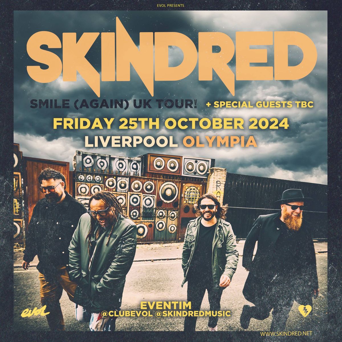 Skindred - Smile (again) UK Tour