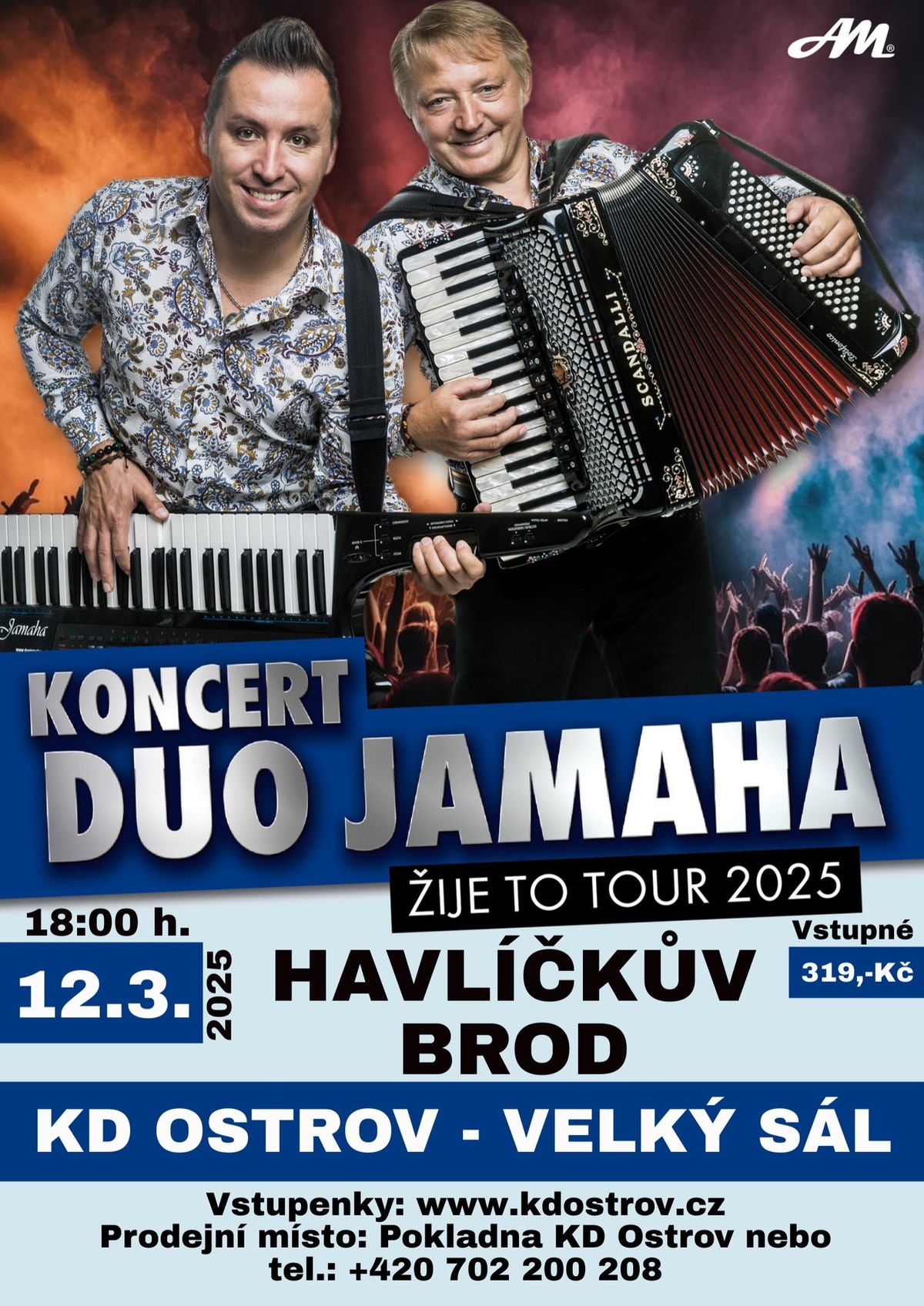 Koncert DUO JAMAHA Havl\u00ed\u010dk\u016fv Brod