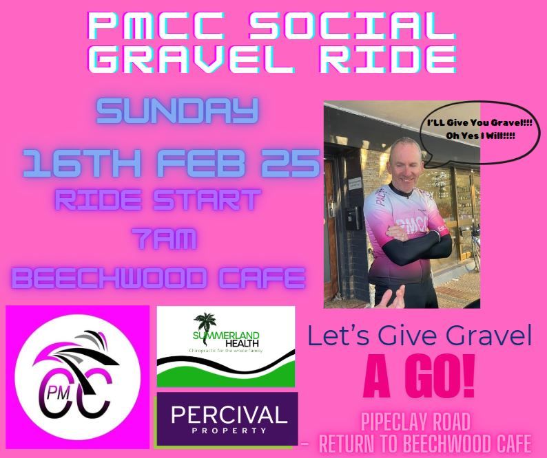 PMCC Inaugural Social Gravel Ride