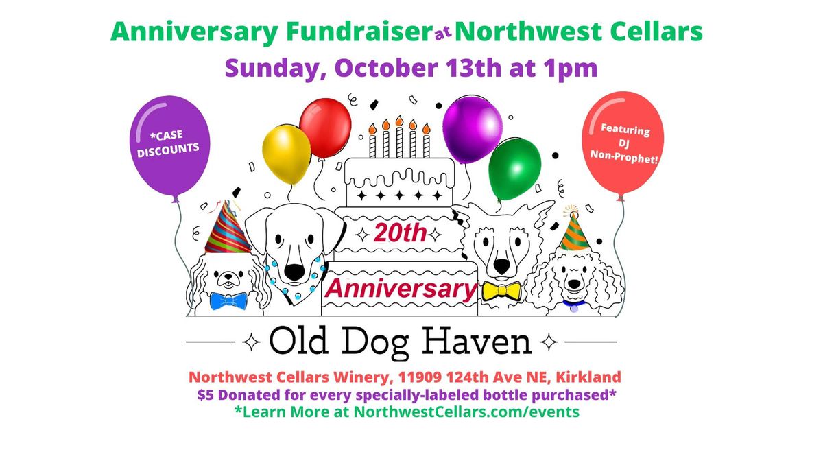 Old Dog Haven 20th Anniversary Fundraiser Celebration