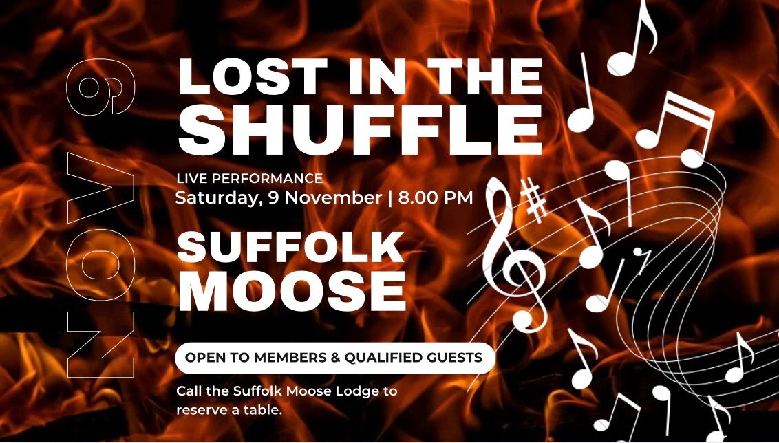 Lost In The Shuffle returns to the Suffolk Moose