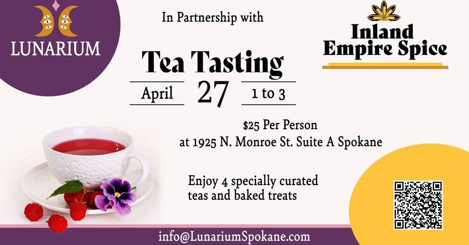 Tea Tasting with Inland Empire Spice