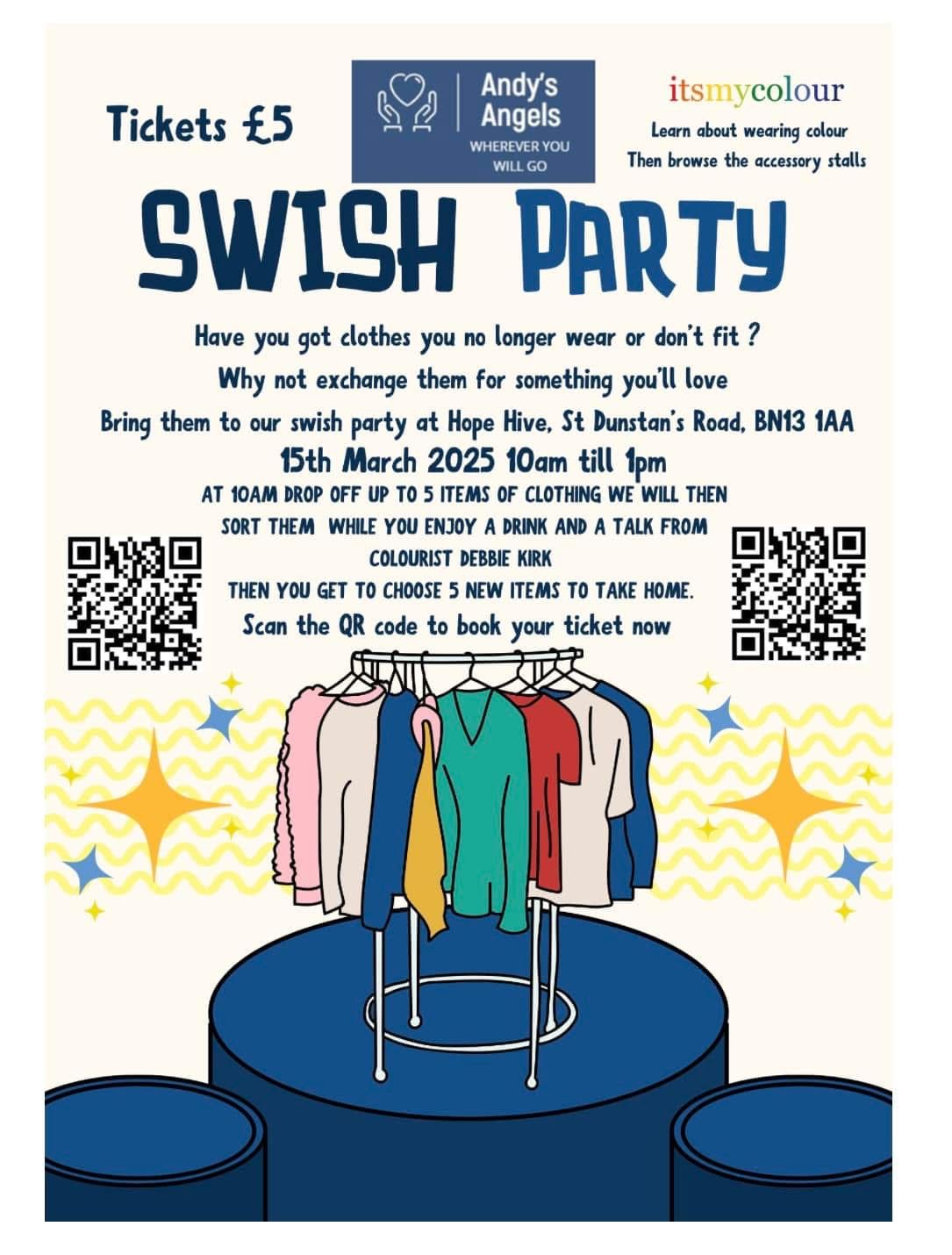 Andy\u2019s Angels Swish Party 