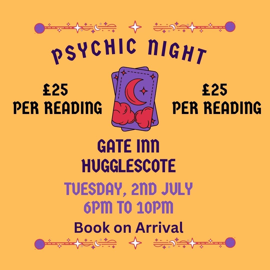 Gate Inn Hugglescote Psychic Night