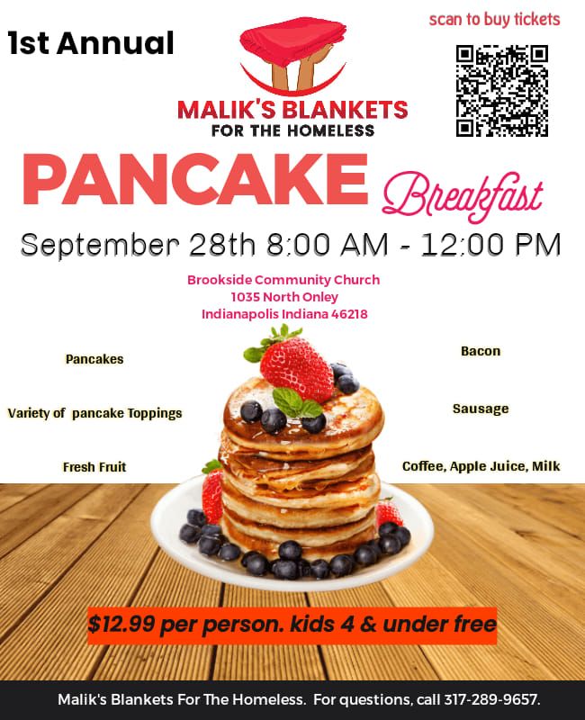 1st Annual Pancake Breakfast Fundraiser