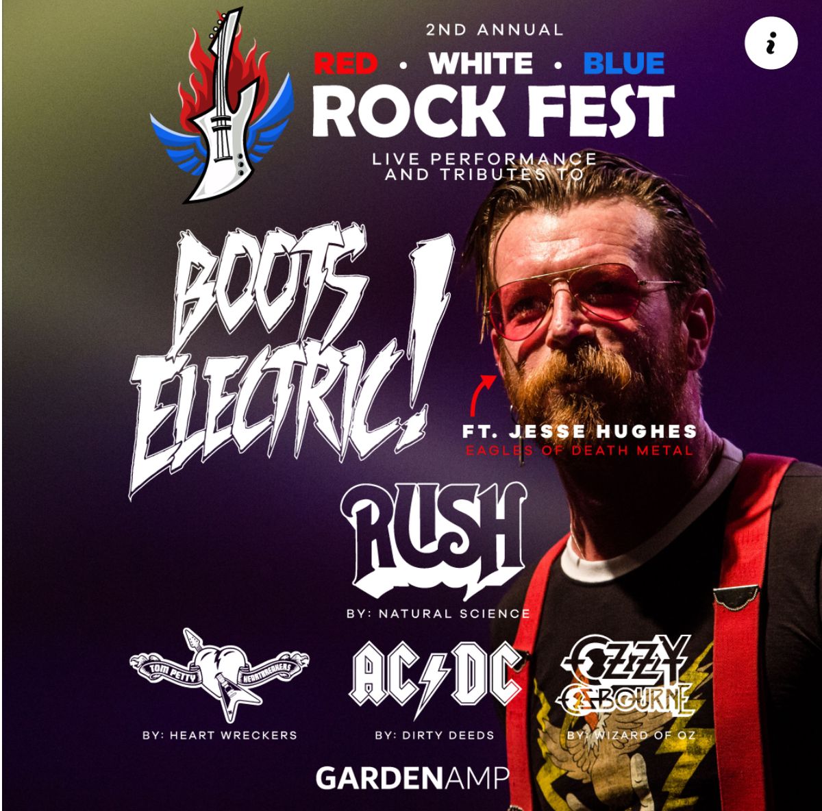 RUSH, AC\/DC, Ozzy, Petty tributes & Boots Electric! feat. Jesse Hughes - Eagles of Death Metal