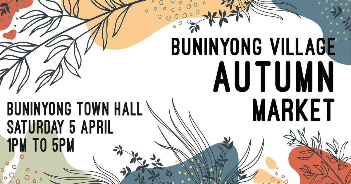 Buninyong Village Autumn Market