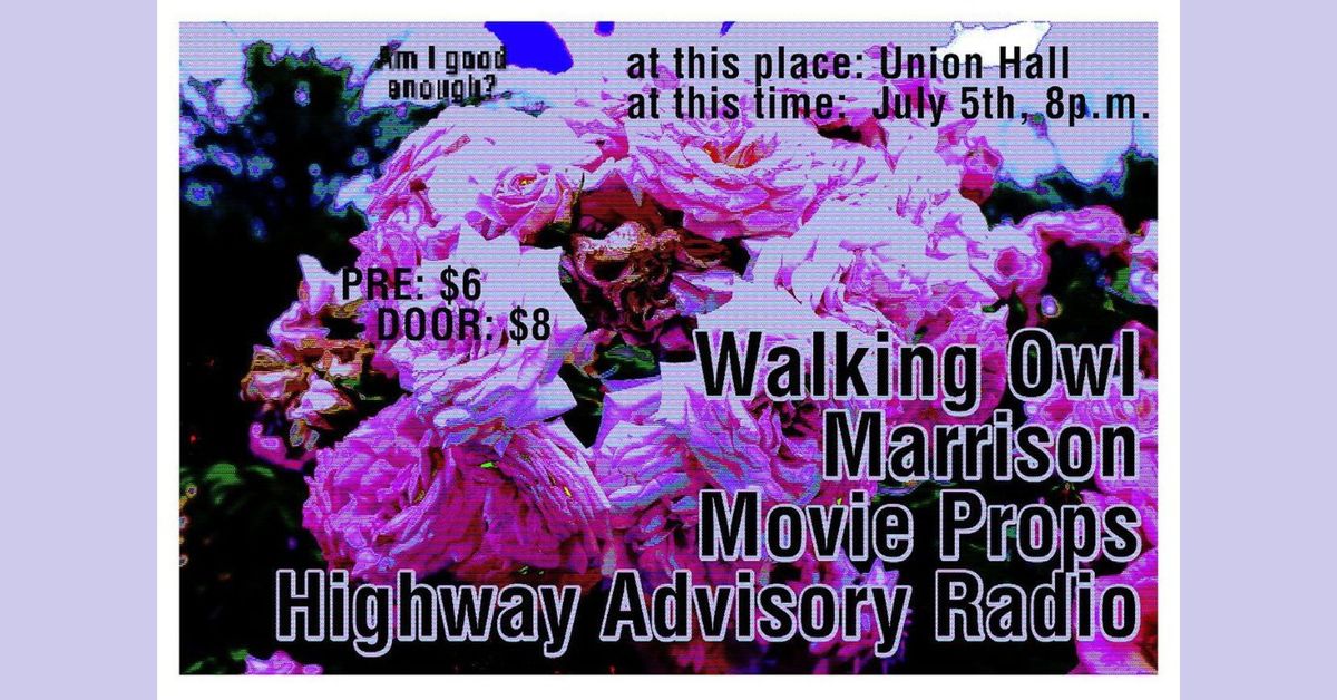 Walking Owl, Marrison, Movie Props, Highway Advisory Radio