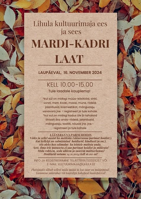 Mardi-Kadri laat