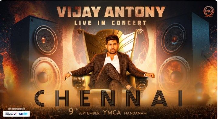 Vijay Antony | Live In Concert | Chennai